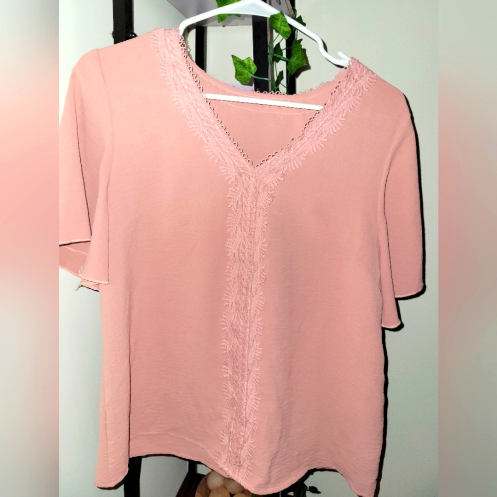 Light pink blouse